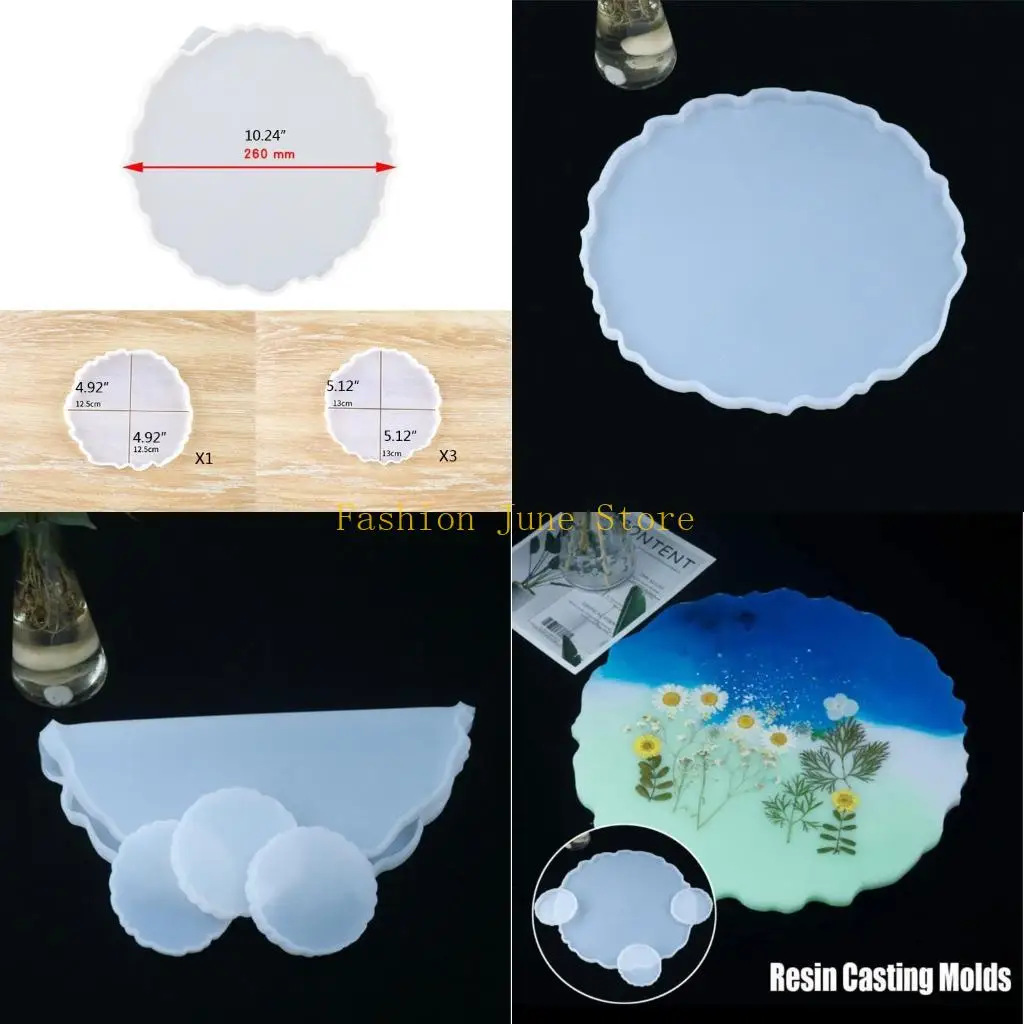 

N5Ka Drink Plink Plasters Смола Круглая силиконовая плесень