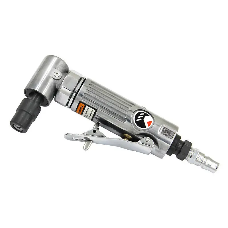 Pneumatic Elbow Wind Mill Right Angle Small Straight Mill Grinding Head 90 Degree Pneumatic Carving Mill Grinding Machine