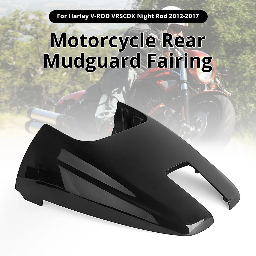 

Motorcycle Fiberglass Rear Hugger Fender Mudguard Cowling Fairing for HARLEY VROD V-ROD VRSCDX Night Rod 2012-2017