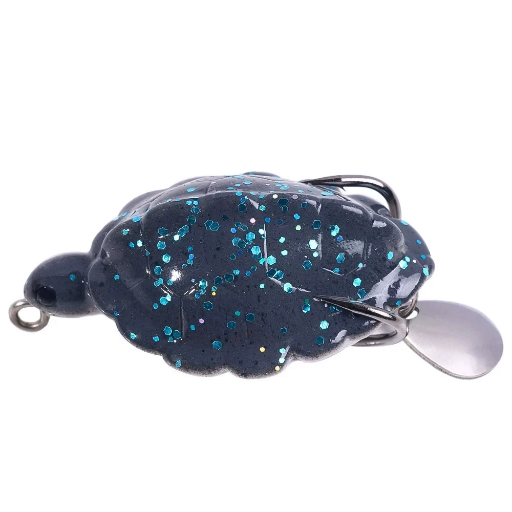 Turtle Thunder Frog: señuelo de silicona rana saltarina para carpas - imagen 3
