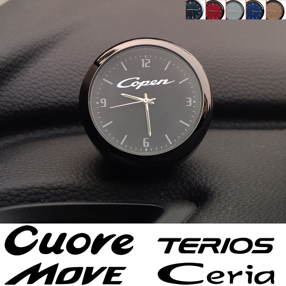 Auto Ornament Car Clock Watch Quartz Clocks For Daihatsu Charade COPEN GR TERIOS Ceria CUORE SIGRA GRAN MAX LUXIO Turbo R SIRION