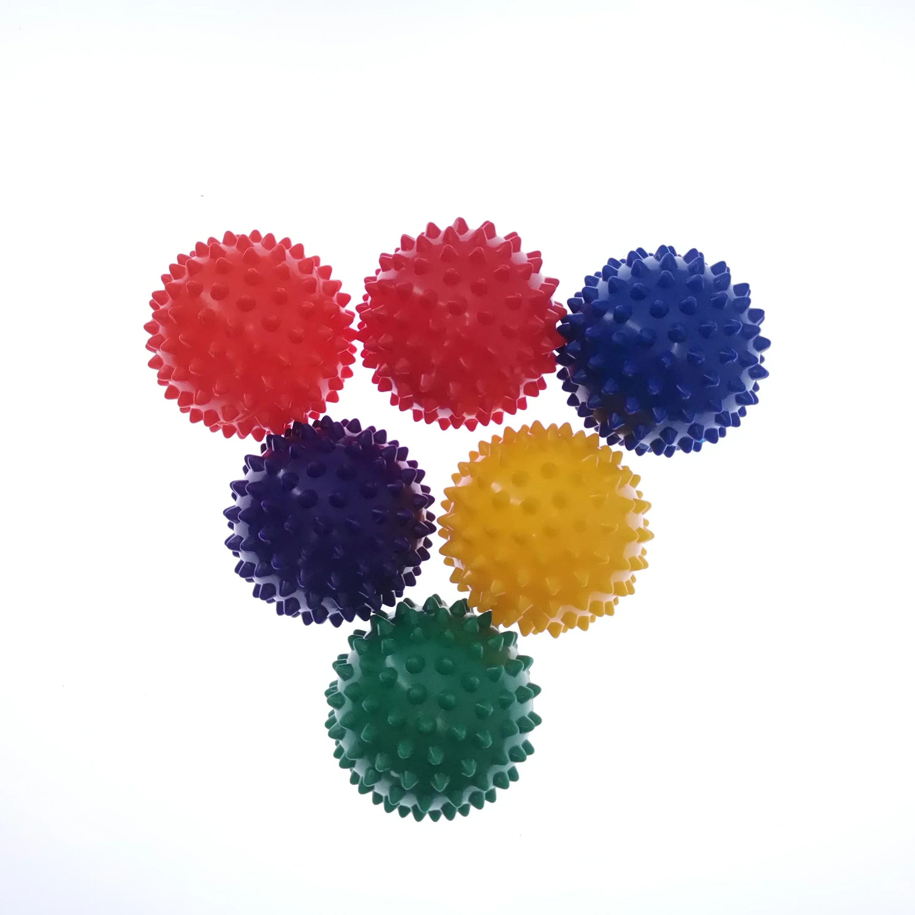 Fitness Massage Ball Durable PVC  7cm Balls Spiky Trigger Point Sport Hand Foot Pain Relief Plantar Fasciitis Reliever Hedgehog