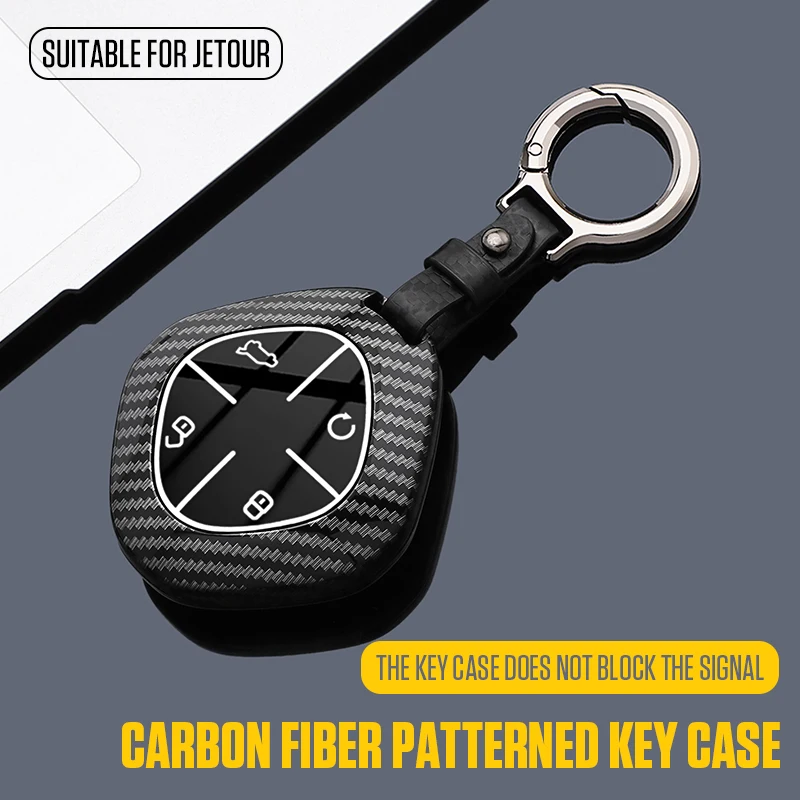 Car Key Cover Fits For JETOUR Dashing, 2026 JETOUR Dashing i‑DM Lightning DCT, Shanhai L6 Car Key Shell
