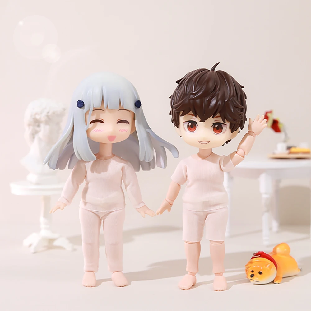 OB11 Baby Clothes Anti-Staining Clothing For Ob11 1/12 Bottoming Shirt Doll Outfit Daily Casual Fashion Accessories Children Diy