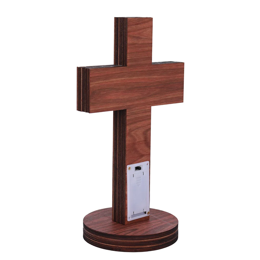 3D Christmas Wooden Nativity Ornament Creative for Mantel Desk Office Handmade Decoration Standing Table for Home Decor