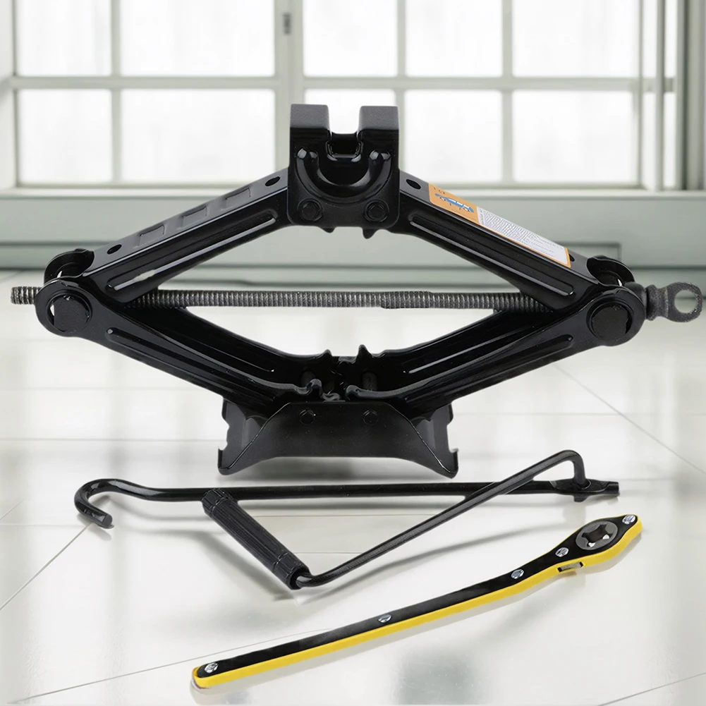 

2/3 Ton Universal Car Jack Kit Scissor Jack W/ Lug Wrench Vehicle Scissor Lift Jacks Emergency Spare Tire Changing Repair Kit