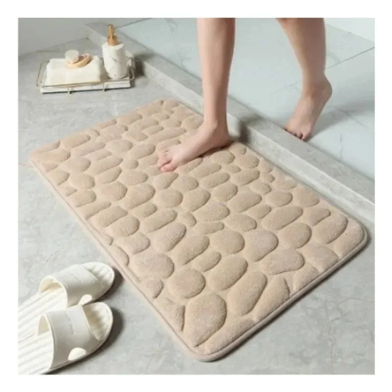 Ultra Soft Absorbent Memory Foam Bath Mats Kitchen Bathroom Nslip Mat Home Accessories 40*60CM