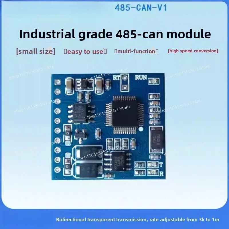 Serial Port Conversion Module for RT809F/RT809H, RS485/CAN/CANOpen/RS232 Multi-Protocol, Compatible with STM32 & Modbus