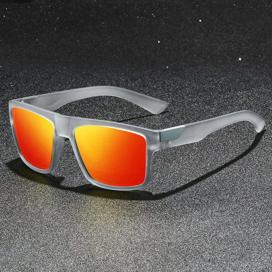 Fashion Vintage Square Sunglasses Men Women Driving Fishing Luxury Brand Designer Sun Glasses Driver\'s Eyewear