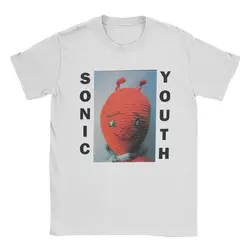 Men's Sonic Youth T Shirts Cotton Tops Novelty Short Sleeve Crewneck Tee Shirt Party T-Shirt