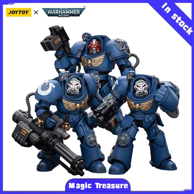 

【MT】Фигурки JOYTOY Warhammer 40K: Отряд Терминаторов Ультрамаринов, 3 шт., масштаб 1/18