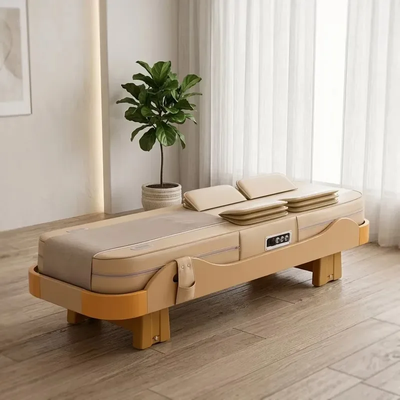 Electric Jade Massage Bed 2D Full Body Roller Smart Health Therapy