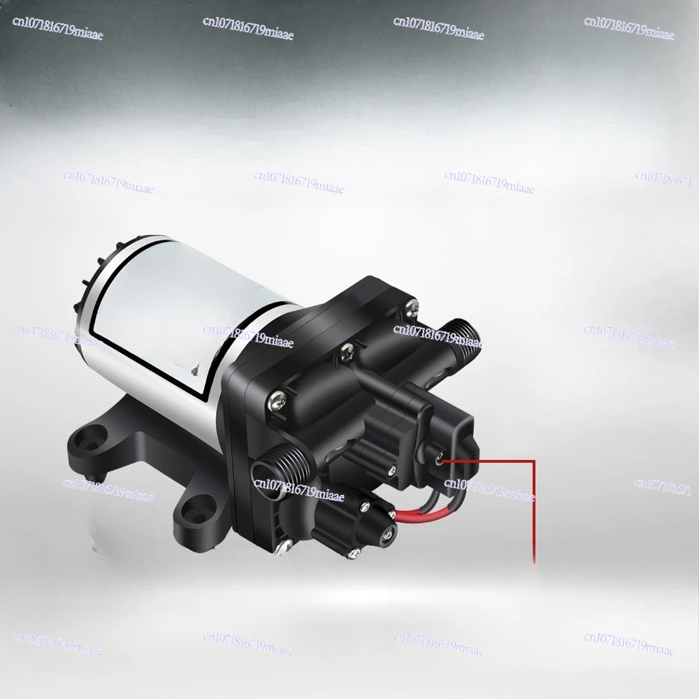

12V/24V Miniature DC Diaphragm Pump RV Yacht Pump Shower Spray Booster Self-priming Pump