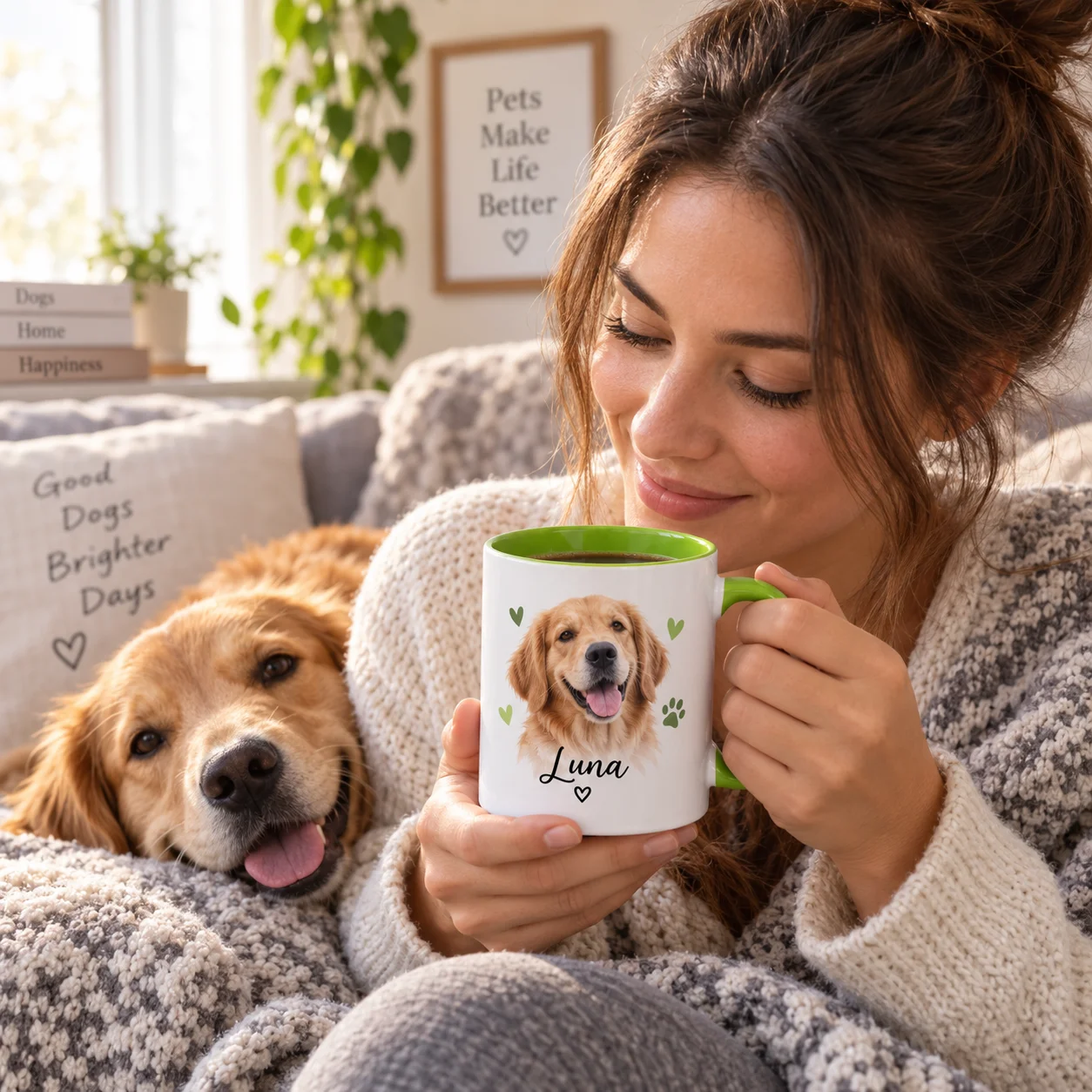 Taza de cerámica personalizada - Coffee Tea Images reseña y precio