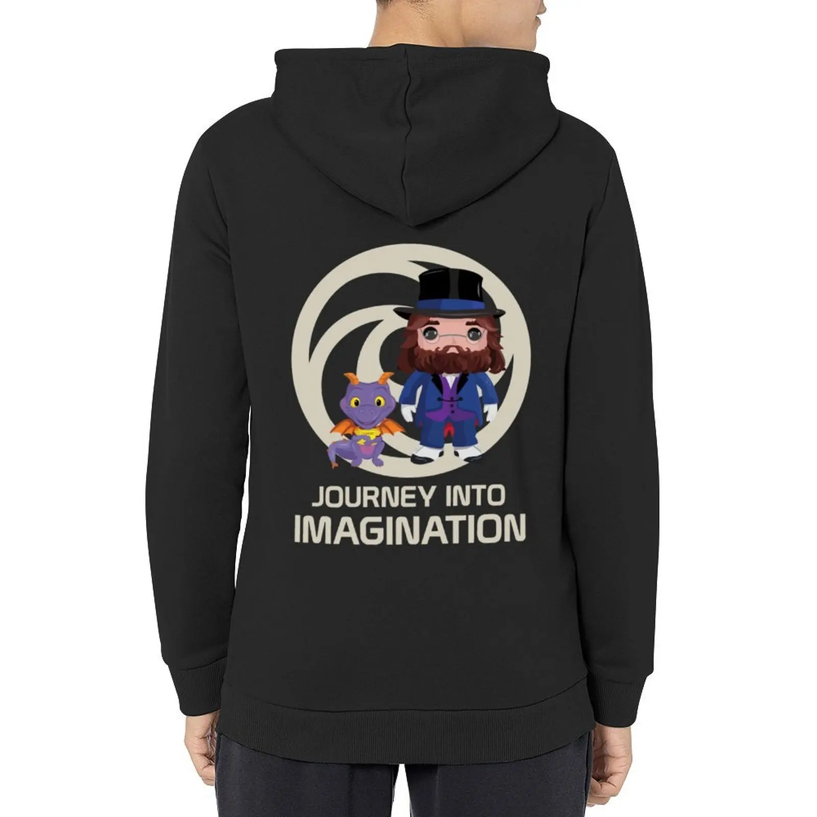 

Dreamfinder _amp_ Figment Hoodie korean autumn clothes anime clothes men's winter sweater men clothing big size hoodie