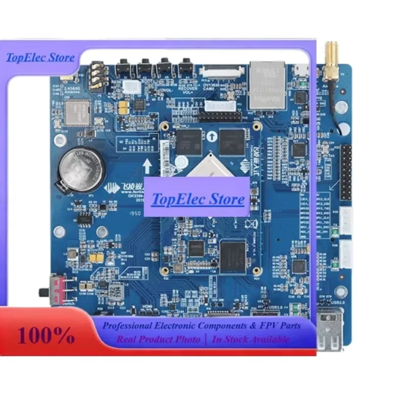 TopeFORLINX Rockchip 3399 Embedded Development Board With 4K Display, Touch Screen