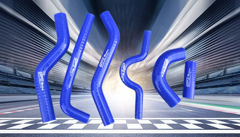 FOR Kawasaki KXF250 KX250F KX 250F KXF 250 2007-2008 07 08 Silicone radiator hose