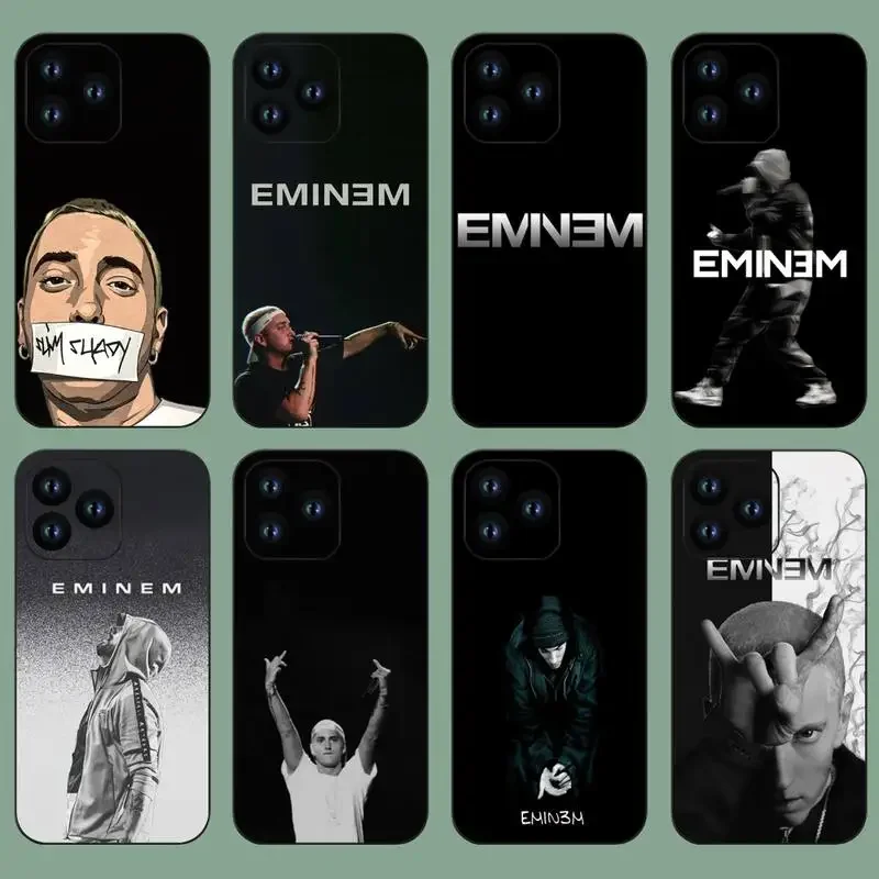 Rapper Eminem Phone Case For iPhone 11 12 13 14 Mini Pro XS Max X S Plus XR Shell