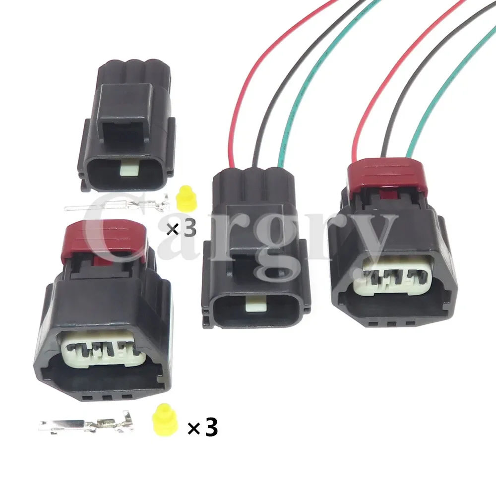 

1 Set 3P 7283-5541-30 Automobile Electrical Connector Auto Modification Plug Accessories AC Assembly Car Cable Socket