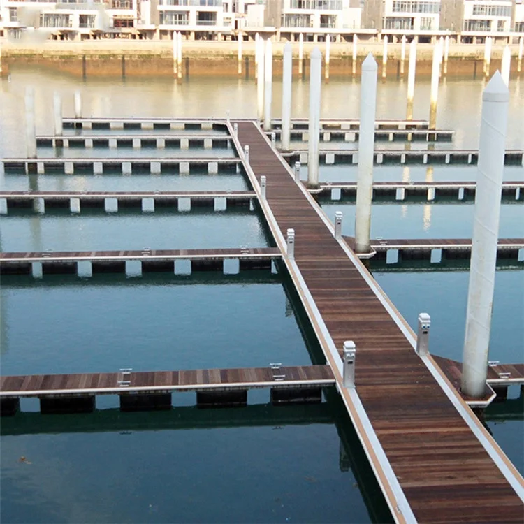 Aluminum alloy approach bridge, with pontoon bridge, for other marine products in docks, docks, and docks