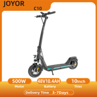 JOYOR C10 Electric Scooter 500W 48V 10.4Ah E-Scooter For Adult 10 Inches Tires Foldable City Electric Scooters 120kg Load