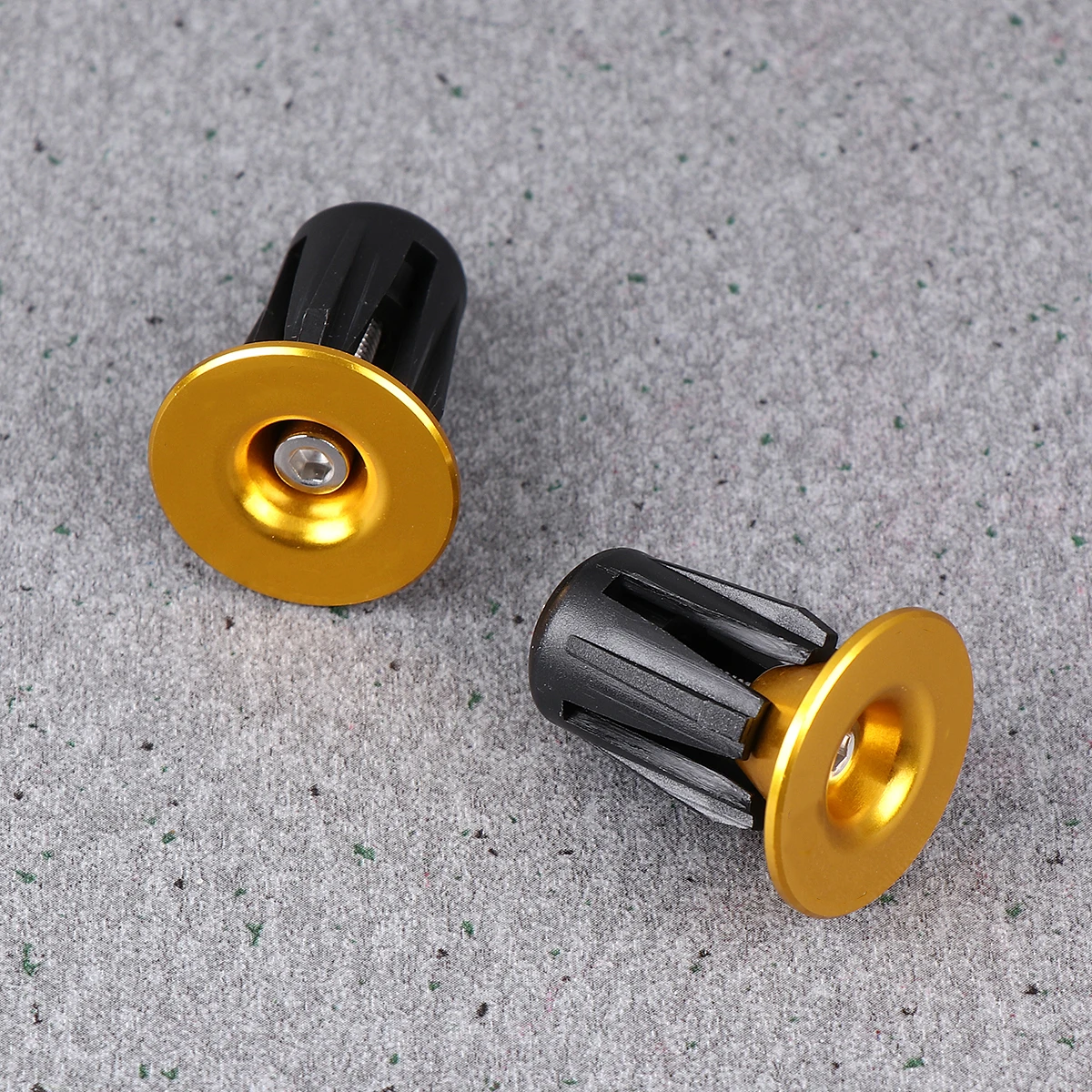 

1 Pair Aluminum Alloy Bicycle Handlebar Plug 22-24Mm Grip End Cap Red Durable Replacement Bike Accessories Road Mountain Folding
