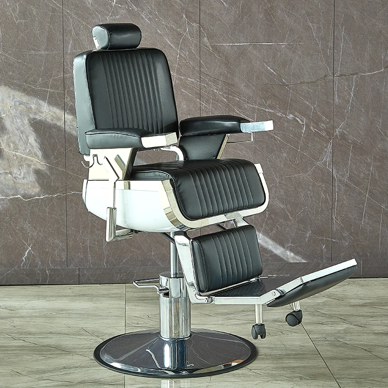 Professional Lifting Swivel Styling Hairdressing Armrest Salon Furniture Barber Chair