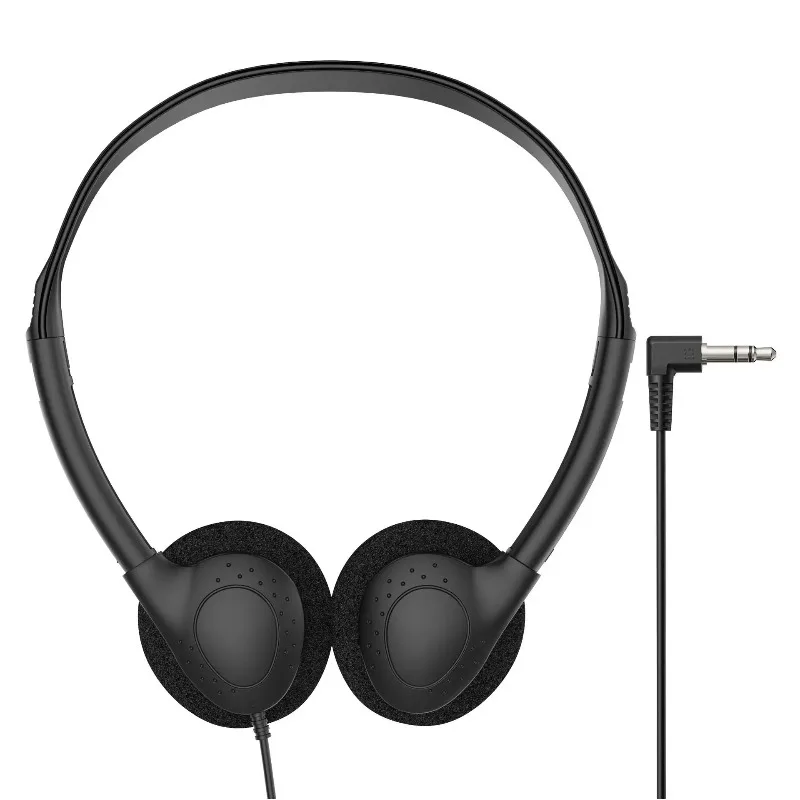 Casque d'ordinateur filaire 3.5mm, sans microphone, casque de jeu, suppression du bruit, écouteurs MP3 pour sport, casque stéréo filaire, 2/4/6 pièces