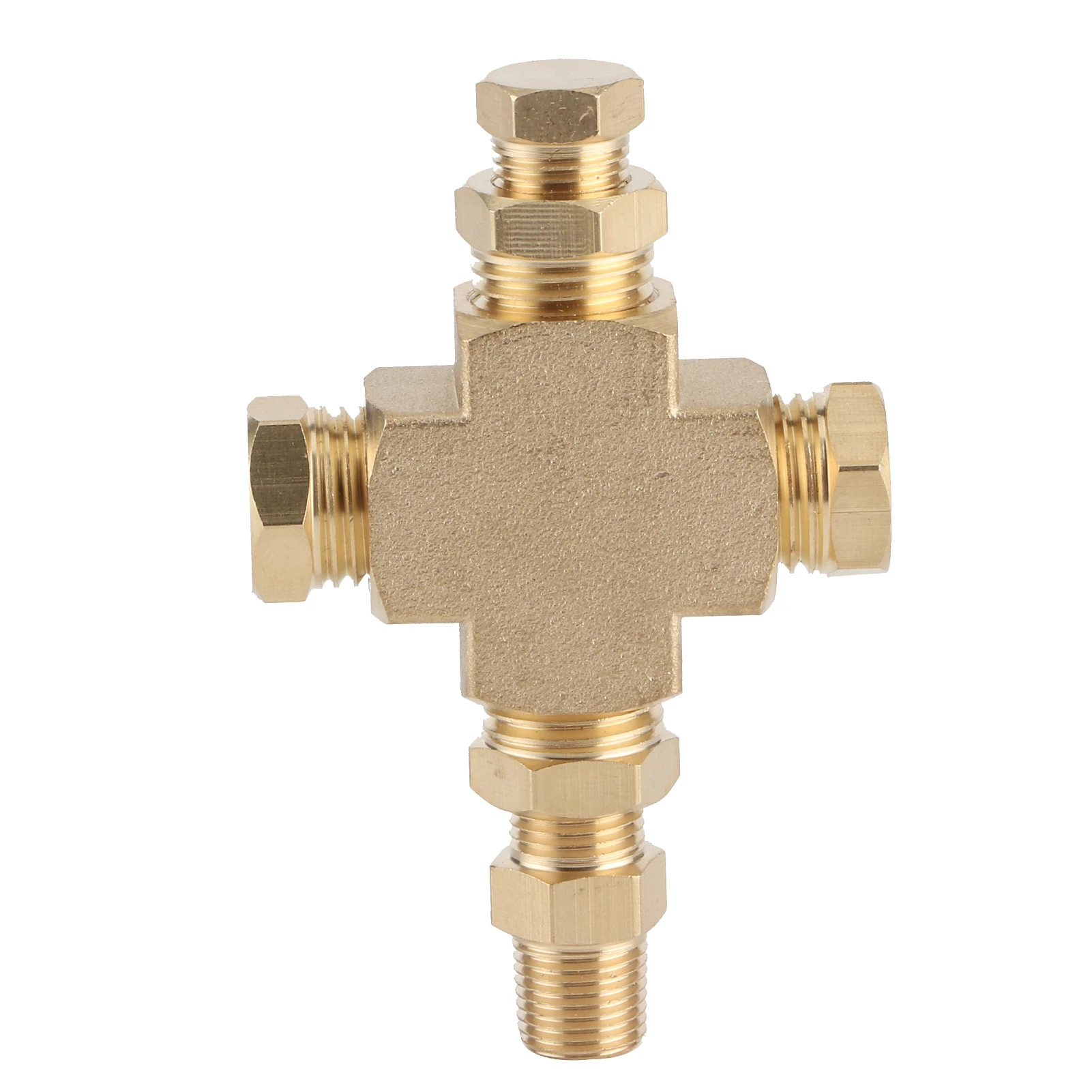 

Sensor Adapter Distributor Oil Pressure Temperature Connector 1/8in‑27 NPT 1/4in‑18 NPT Sensor Connector Sensor Distributor