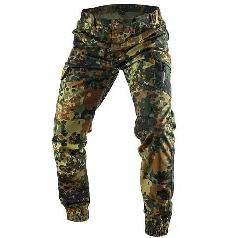 Mege Pantaloni da jogging tattici Pantaloni cargo Ripstop da esterno Abbigliamento da lavoro Pantaloni da trekking Streetwear da uomo