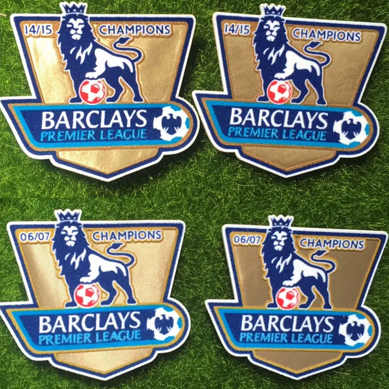 Defending Premier League Champion Gold Medal Season Premier League Champion Gold Medal Plush Armband patch
