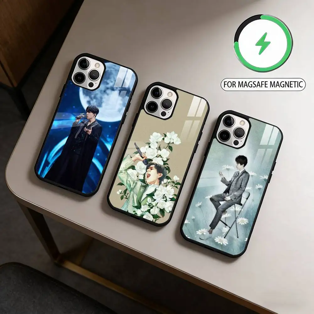 

D-Dimash K-Kudaibergen Phone Case For iPhone17,16,15,14,13,12,11 Plus,Pro Max Magnetic For Magsafe Wireless Charging
