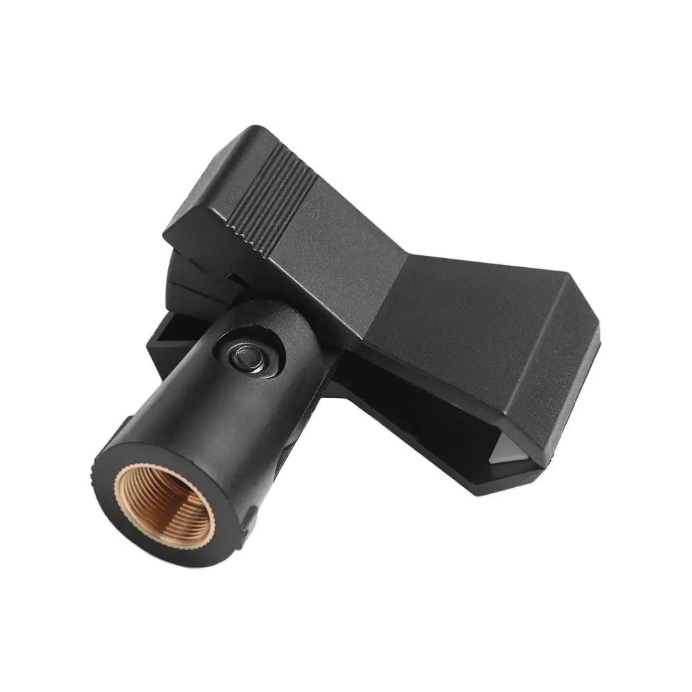 Supporto per morsetto per clip per microfono a sgancio rapido Supporto di ricambio Clip per microfono Supporto per microfono Supporto per treppiede live Clip per supporto per microfono