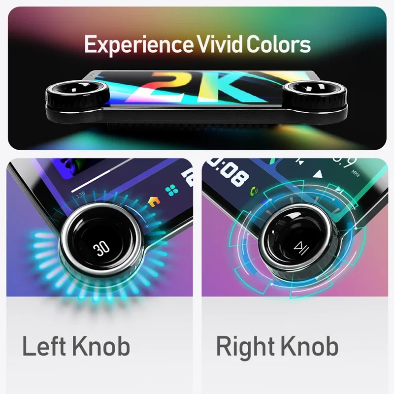 شاشة لعب السيارة العالمية Diamond 2k 12 256 نظام مشغل أندرويد 11.8 11.5 بوصة راديو مزدوج الدين #5