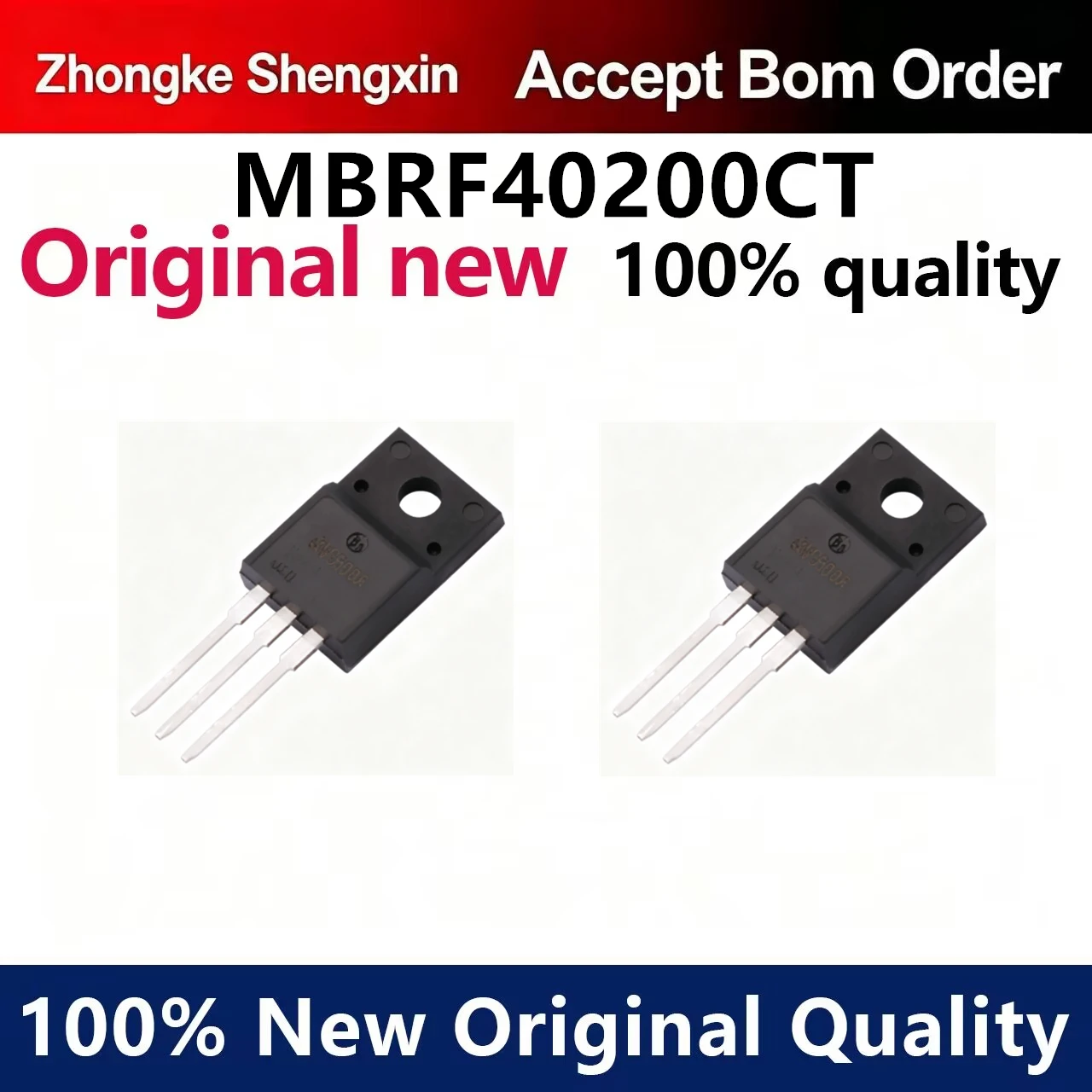 （5pcs）MBR40200CT warehouse imported stock TO-220 200V 40A