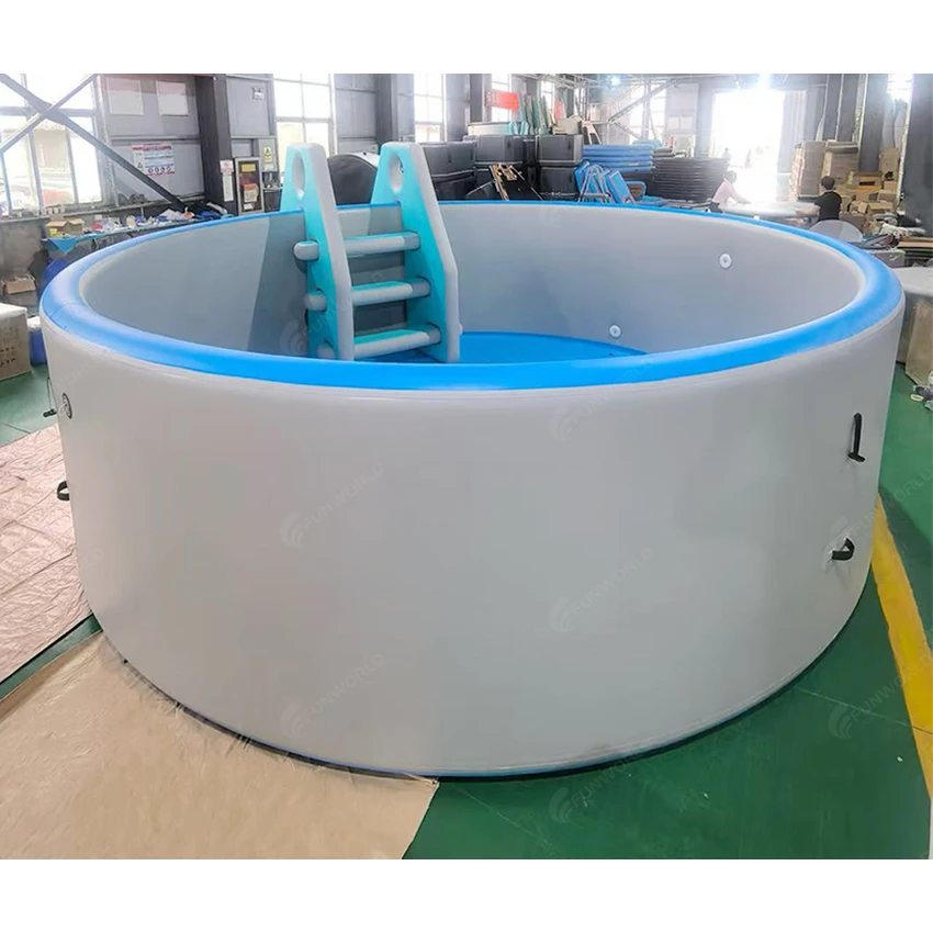 Large Dwf Pvc Portable Inflatable Swimming Deep Pool With Ladder  Outdoor For Adults And Kids Piscina Inflable