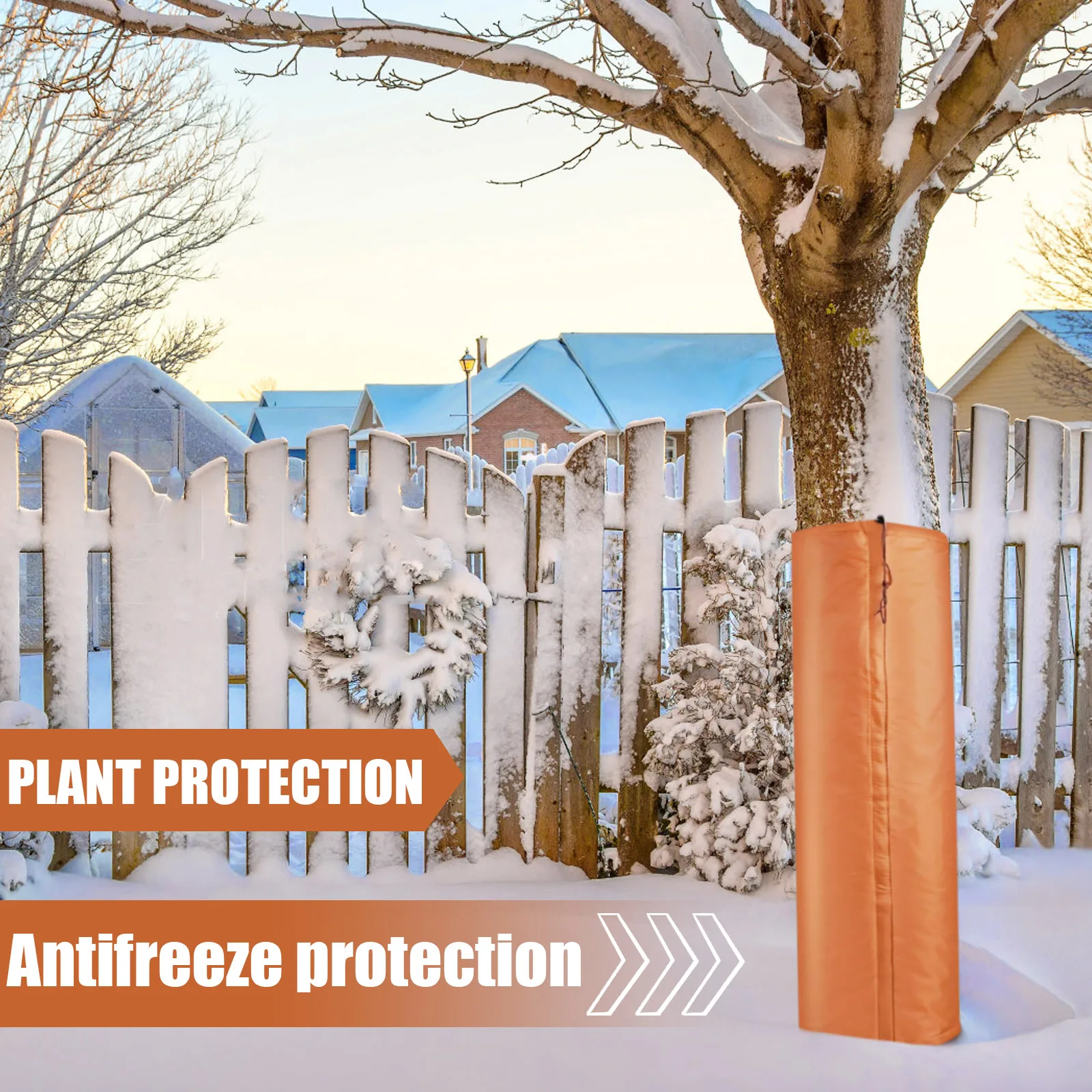 

Зимний изоляционный чехол для багажника дерева с шнурком, защита для растений, защита от холода, антифриз, защитный чехол для корней, садовые инструменты