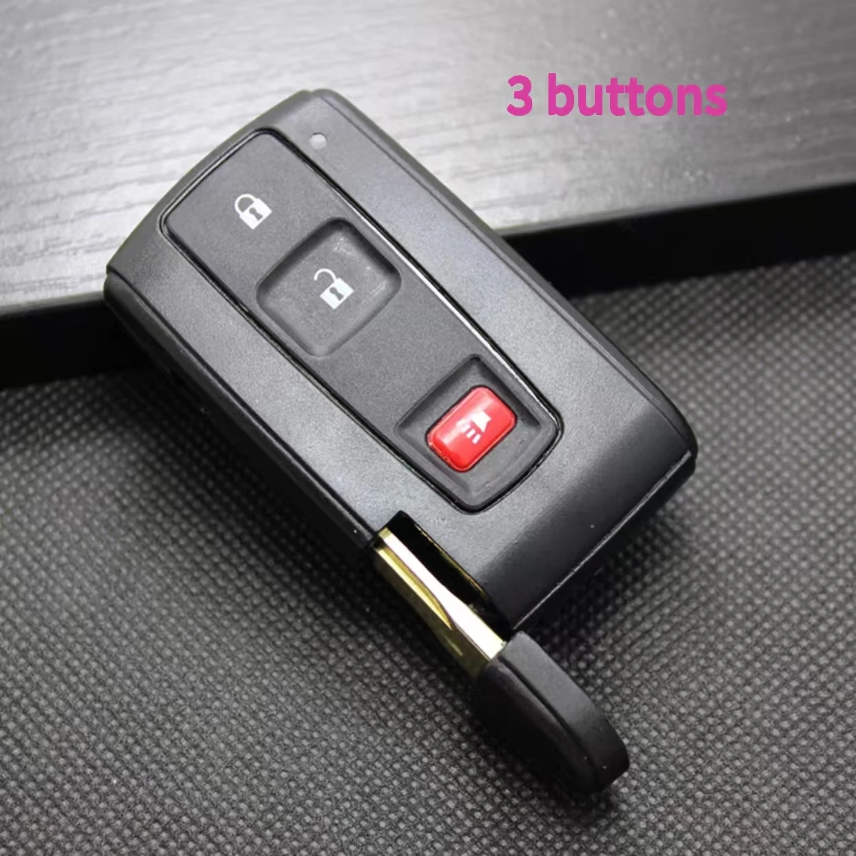 2/3BT MOZB21TG/B31EG Fernbedienungs-Autoschlüsselgehäuse für Toyota Prius 2004 2005 2006 2007 2008 2009 Corolla Verso Camry Smart Car Key Shell – Detail 7
