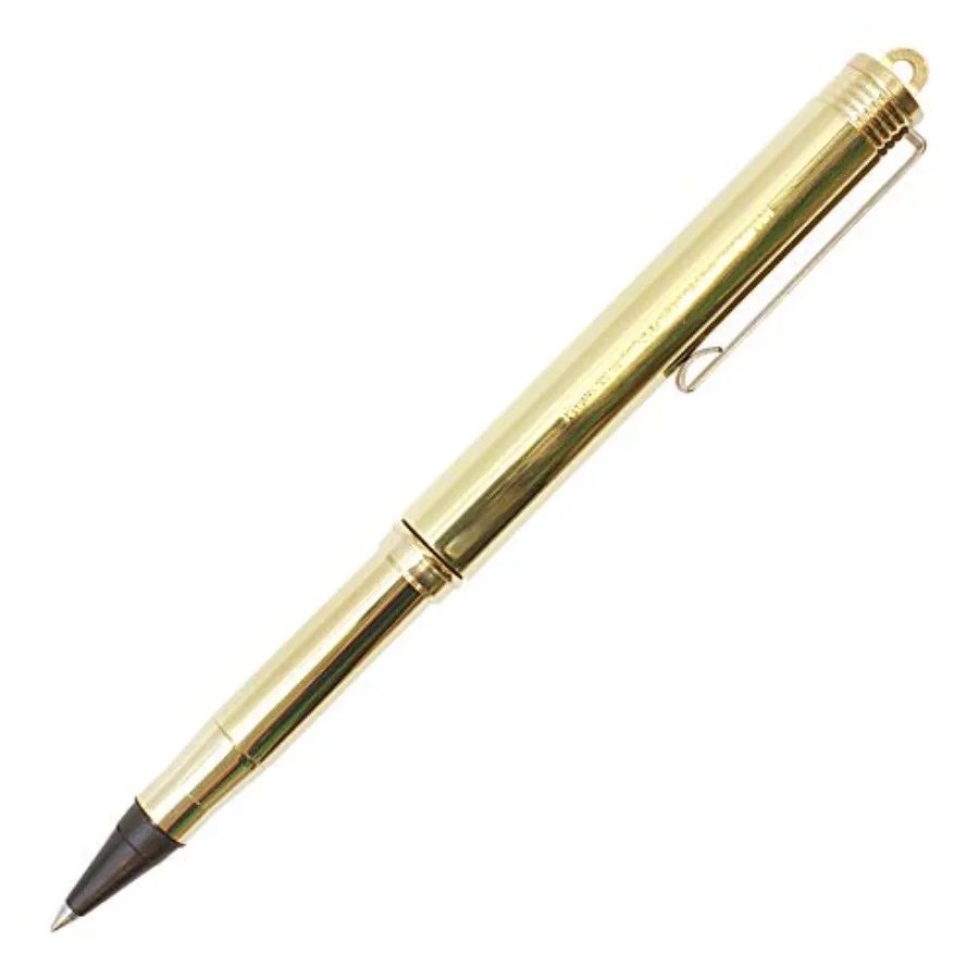 

Travelers Company 36727006 Brass Rollerball Pen, Solid Brass