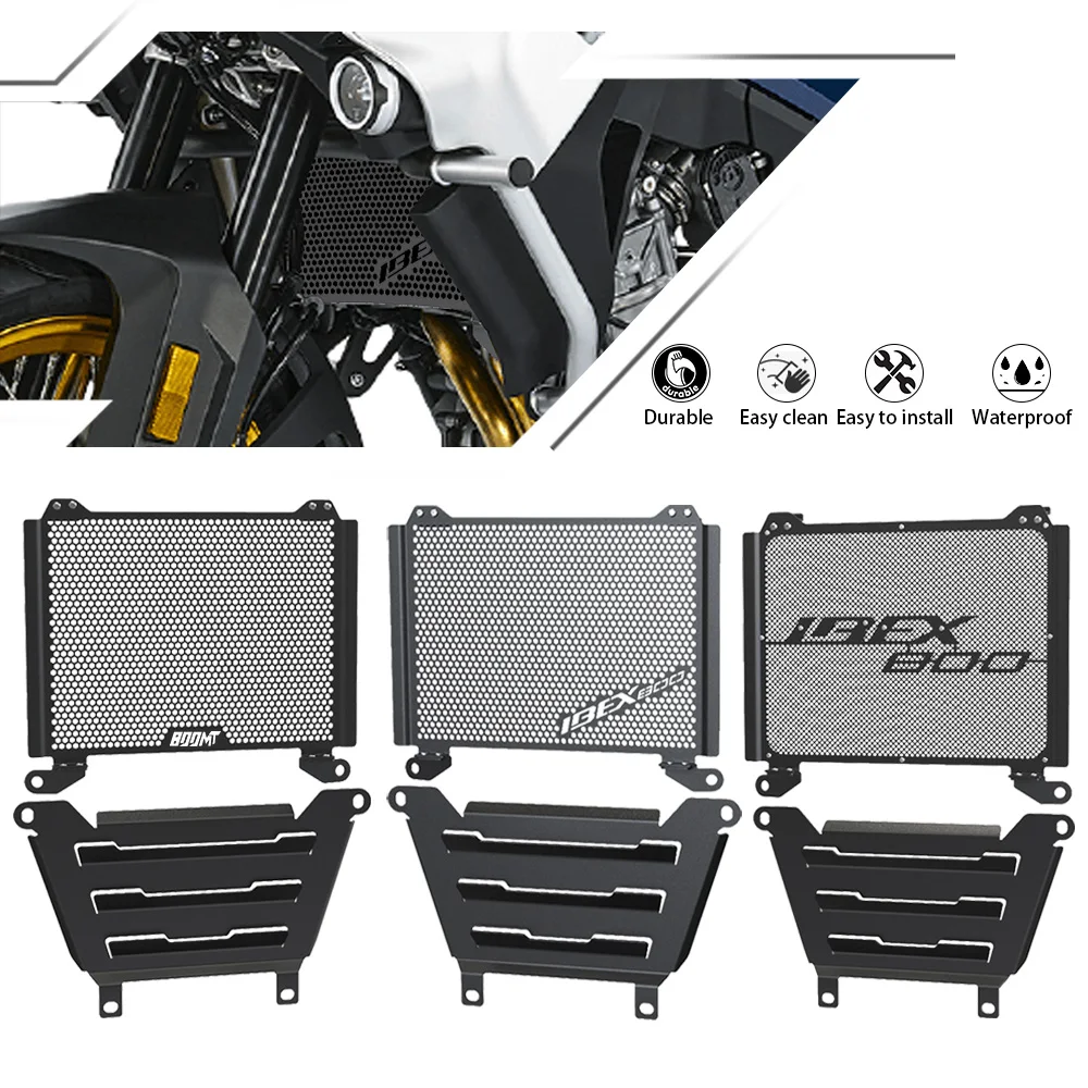 

2023 2024 2025 IBEX800S IBEX800T FOR CFMOTO IBEX 800 S/T 2021 2022 Motorcycles Radiator Guard and Engine Skid Plate Cover set