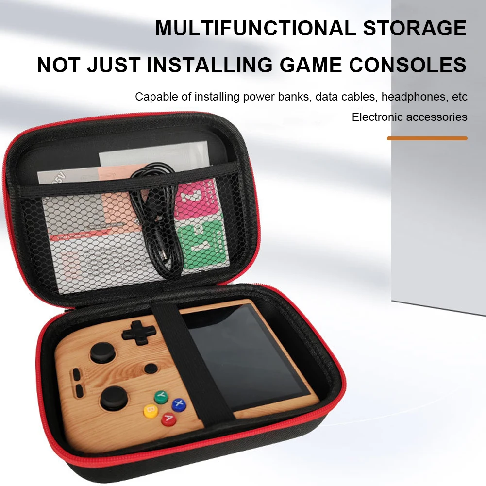 Protective Case Shockproof Portable Organizer Bag Handheld Game Console Case Bag for ANBERNIC RG405V RG35XX/RG353V/RG353VS