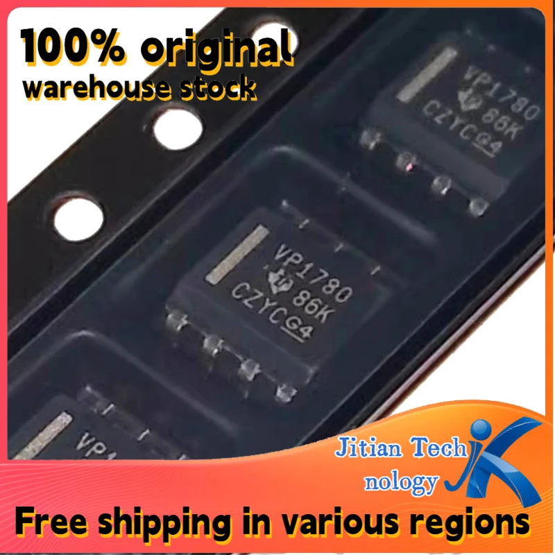 10PCS 100% brand new SN65HVD1780DR logo VP1780 SOP-8 High-Quality Electronic Component
