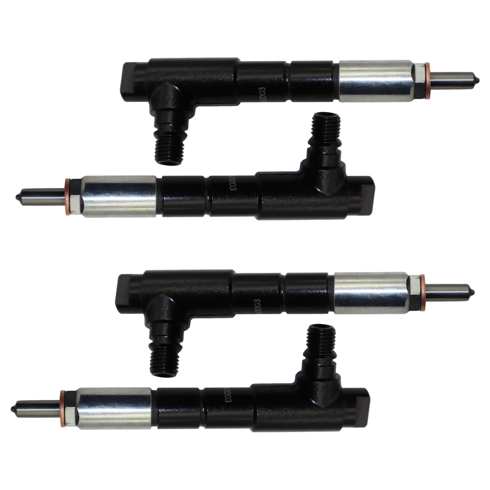 4PCS  Fuel Injector 1G544-53003 Fits for Kubota M95SH M95XDTC M96SDS M96SDSC M96SH M95SDT V3800 V3800DIT Tractor V3800-DI Engine