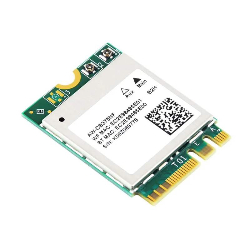 A60F-AW-CB375NF Dual-Band Wireless Network Card,2.4G/5Ghz Dual-Band Wifi Card,RTL8822CE-CG Core,Bluetooth5.0,Supports BLE NX