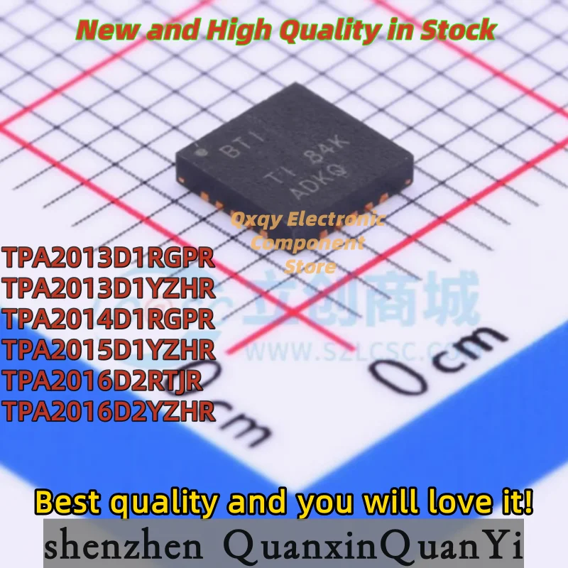 10pcs NEW TPA2013D1RGPR BTI TPA2013D1YZHR BTH TPA2014D1RGPR CEK TPA2015D1YZHR OEN TPA2016D2RTJR TPA2016D2 TPA2016D2YZHR CCJ