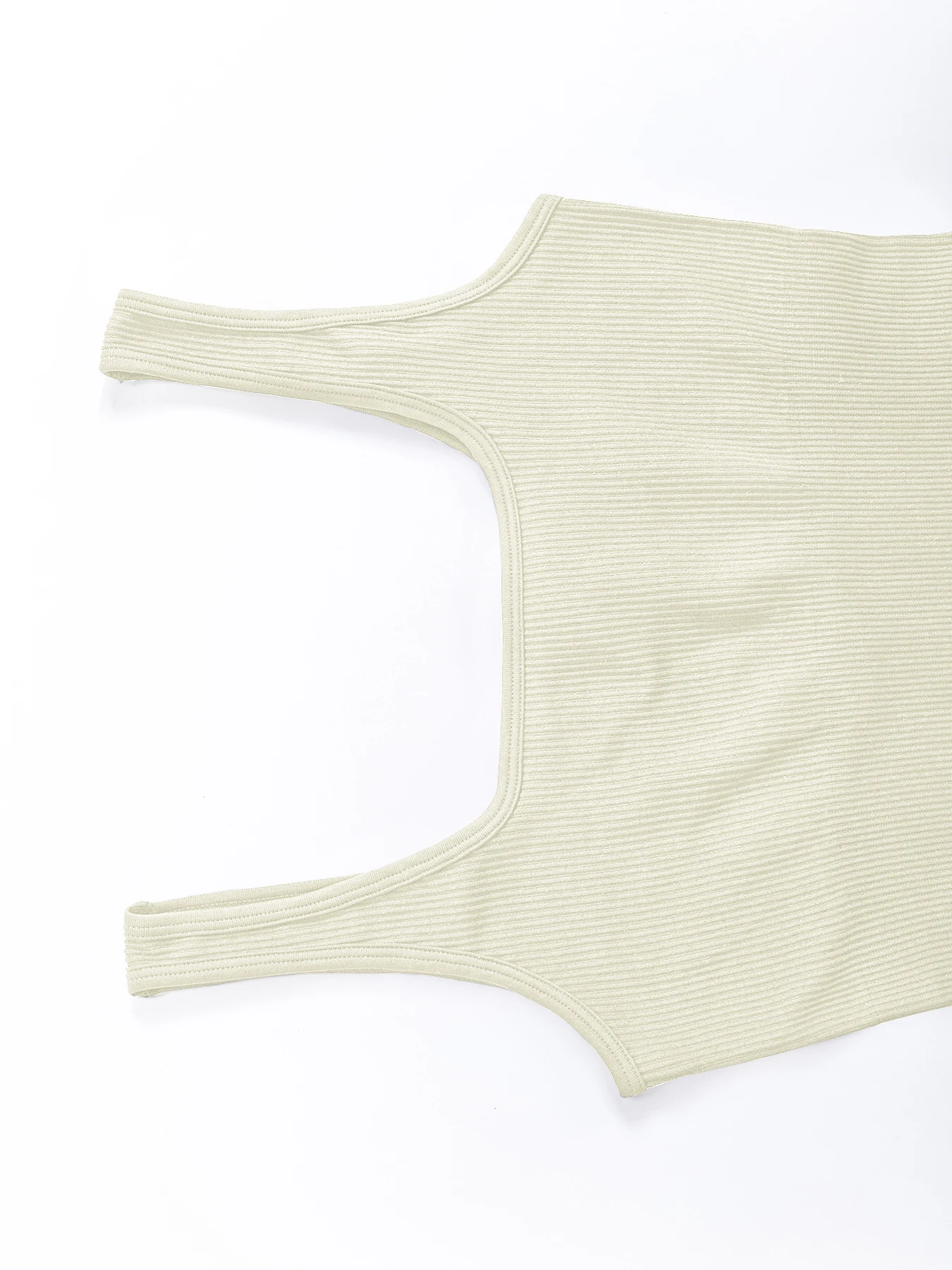 Women's Solid Backless Sports Bodysuit, Sporty Casual Sleeveless Square Neck Bodysuit for Yoga Gym Workout, Ladies Sportswear image 5