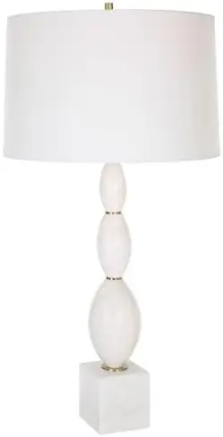 1 candeeiro de mesa leve - 31,25 polegadas de altura e 16 polegadas de largura