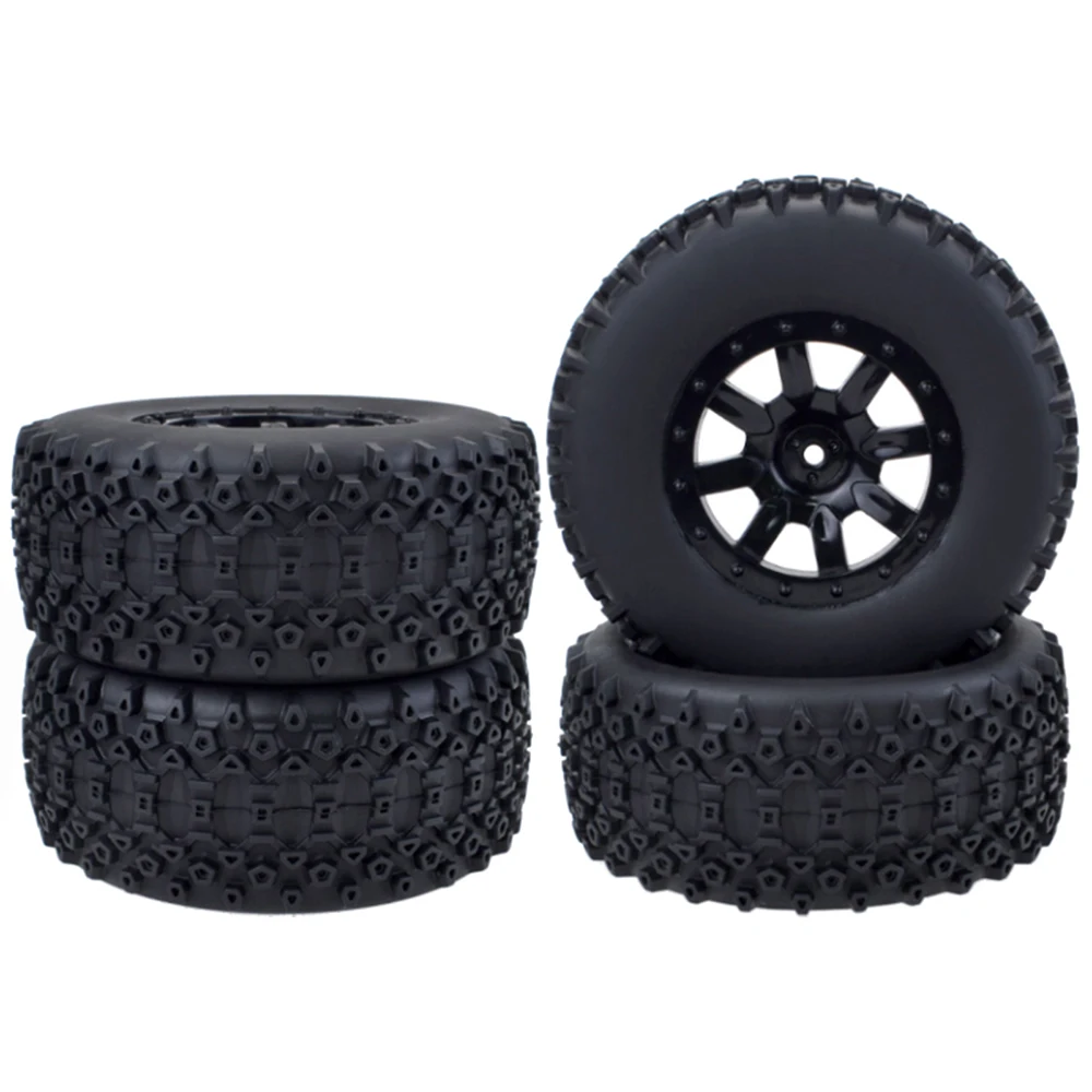 ZD Racing 110mm RC Wheels and Tires 12mm Hex For 1/10 RC Car Short-course Truck Desert Truck Redcat HSP Traxxas Slash HPI