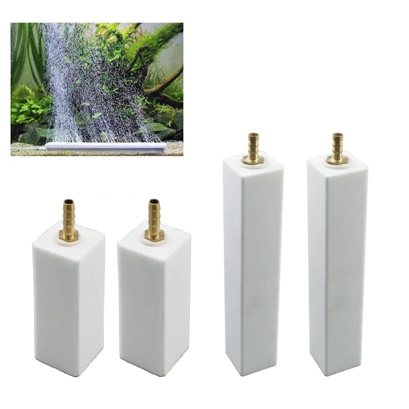 Nano Air Stone Bar Aquarium Fish Tank Aeration Refiner Oxygen Pump Bubble Diffuser Fish Tanks Pond Bubbler Accessories