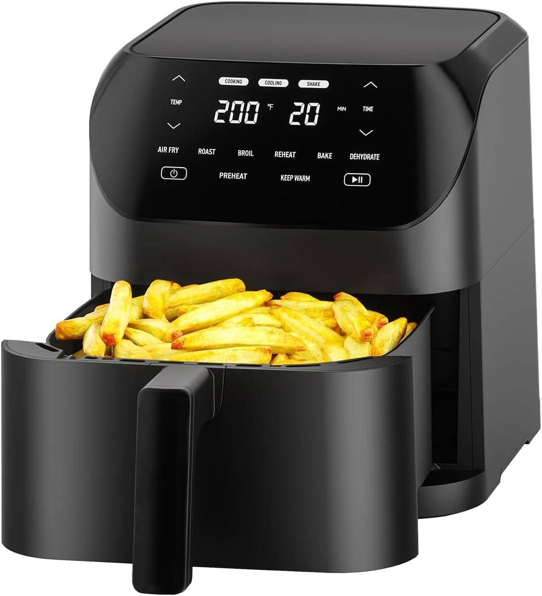 Air Fryer 6.2 Qt La…